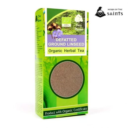 Defatted Ground Flaxseed Organic 3.5oz (100g) Herbs of The Saints