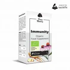 Immune System 60 Capsules - Dietary Organic Herbal Supplements