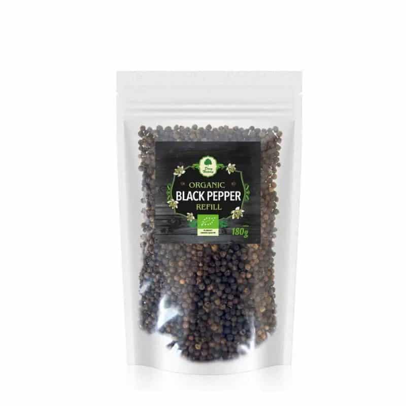 Organic Black Pepper Grain Refill