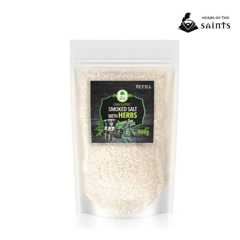 Organic Smoked Salt with Herbs Refill