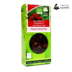 Organic Strawberry-Raspberry-Rose Tea